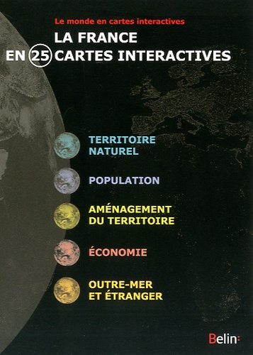 LA FRANCE EN 25 CARTES CDROM