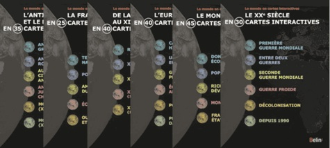 pack 6 cdrom cartes interactives