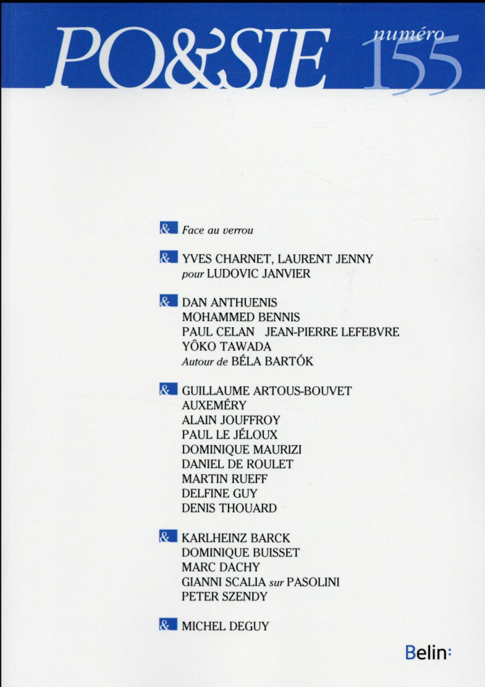 Po&sie N° 155