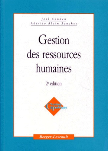 GESTION DES RESSOURCES HUMAINES 2EME EDITION