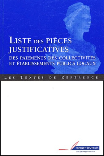LISTE DES PIECES JUSTIFICATIVES DES PAIEMENTS 5EME ED.