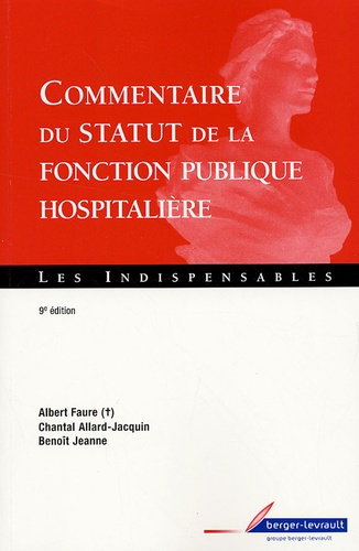 COMMENTAIRE DU STATUT DE LA F.P.HOSPITALIERE 9 EME EDITION