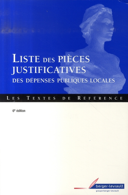 LISTE DES PIECES JUSTIFICATIVES DES PAIEMENTS DES COLLECT.