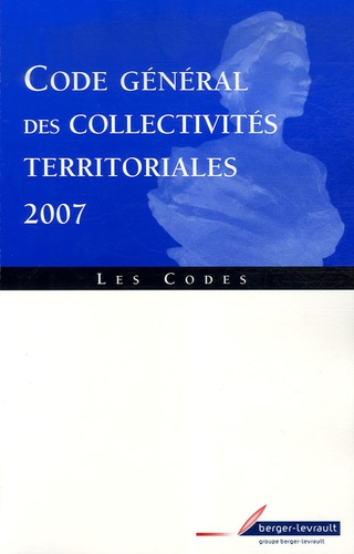 CODE GENERAL DES COLLECTIVITES TERRITORIALES 8EME EDITION