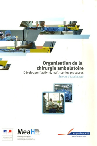 ORGANISATION DE LA CHIRURGIE AMBULATOIRE DANS LES HOPITAUX