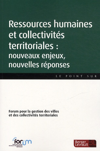 RESSOURCES HUMAINES ET COLLECTIVITES TERRITORIALES