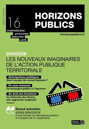 Les nouveaux imaginaires de l'action publique territoriale. Horizons publics no 16 juillet-août 2020