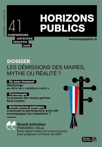 Les démissions des maires, mythe ou réalité ?. Horizons publics N41 - septembre-octobre 2024