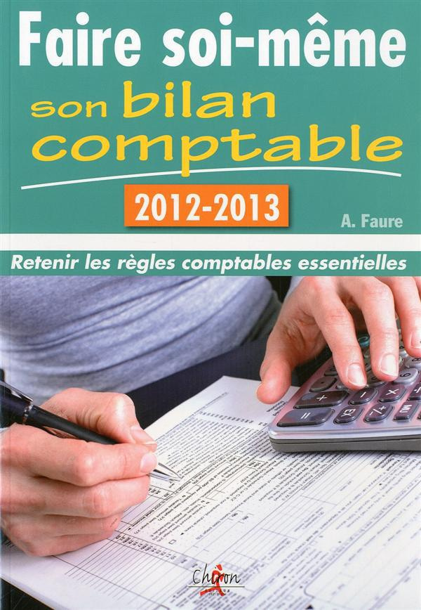 FAIRE SOI MEME SON BILAN COMPTABLE 2012