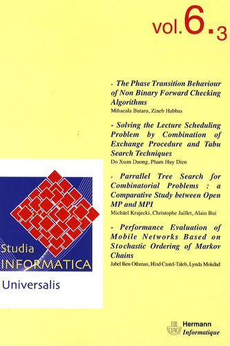 Studia informatica universalis N° 6.3
