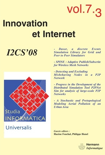 Studia Informatica Universalis n°7-3. Innovation et Internet