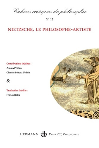 Cahiers critiques de philosophie n°12. Nietzsche, le philosophe-artiste