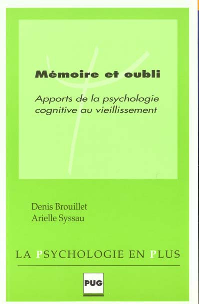 MEMOIRE ET OUBLI