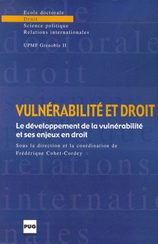 VULNERABILITE ET DROIT