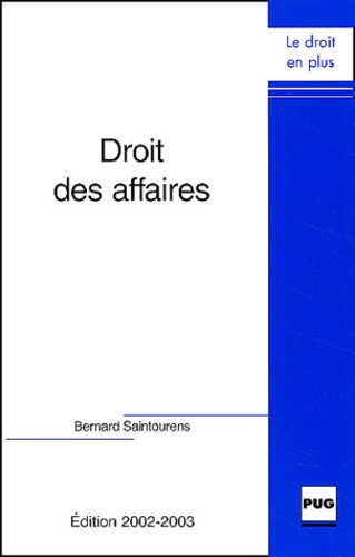 DROIT DES AFFAIRES 2EME EDITION