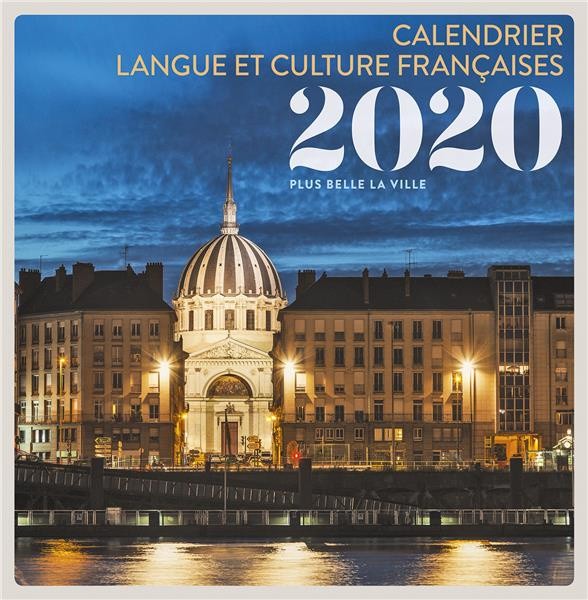Calendrier langue et culture françaises 2020