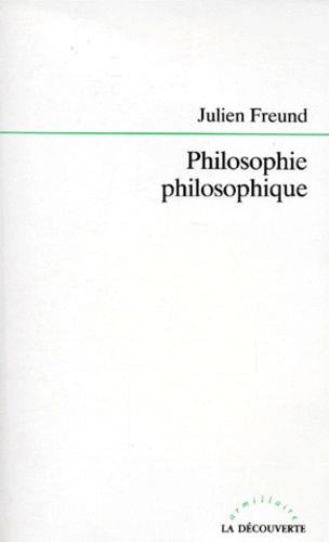 Philosophie philosophique