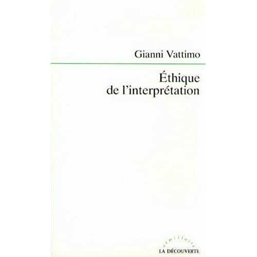 Ethique de l'interprétation