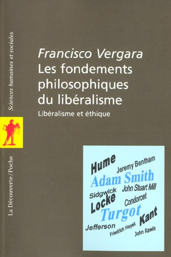 Les fondements philosophiques du libéralisme. Libéralisme et éthique