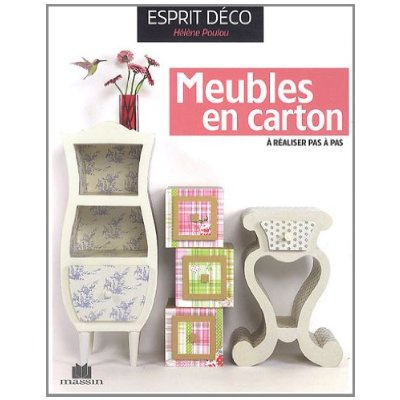 Meubles en carton. A réaliser pas à pas