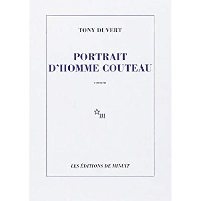 PORTRAIT D'HOMME COUTEAU