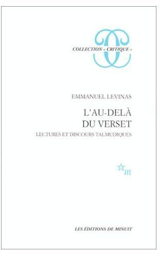 L'au-delà du verset. Lectures et discours talmudiques