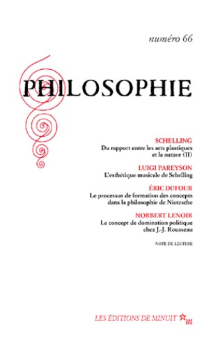 Philosophie n° 66 juin 2000