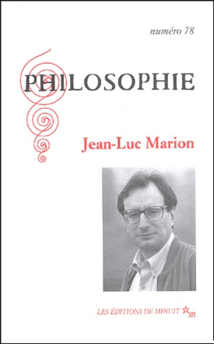 Philosophie N° 78 : Jean-Luc Marion