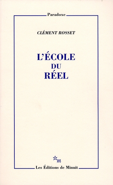 L'école du réel