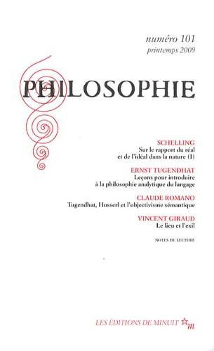 Philosophie N° 101, Printemps 2009