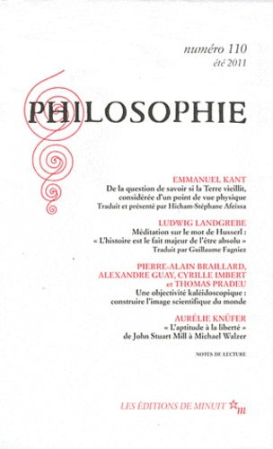 Philosophie N° 110, été 2011