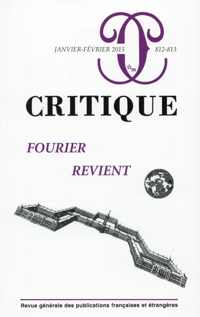 Critique N° 812-813, Janvier-février 2015 : Fourier revient