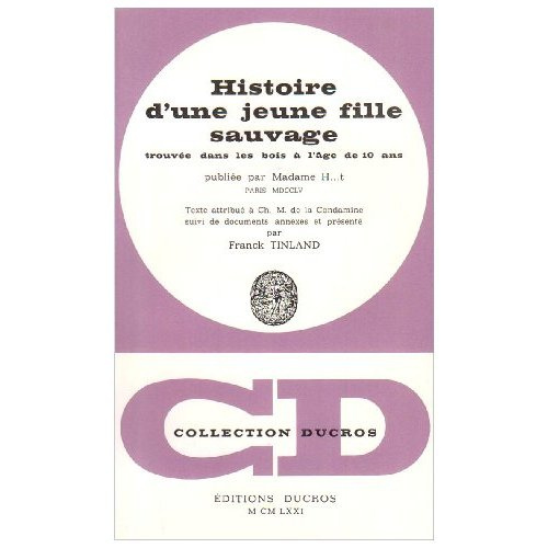 Histoire d'une jeune fille sauvage