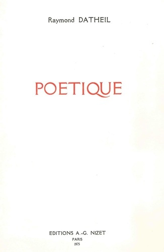 Poétique
