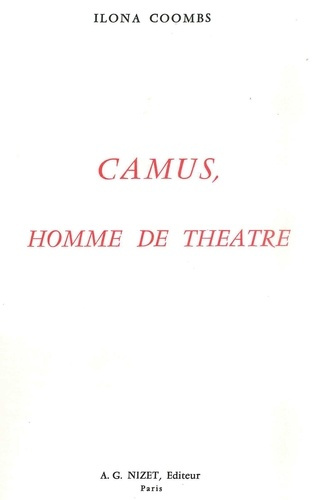 Camus, homme de théâtre