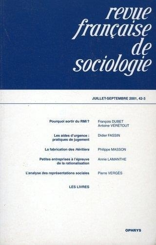 R f s 3eme trimestre 2001