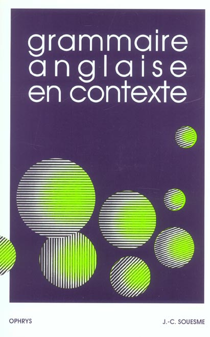 Grammaire anglaise en contexte