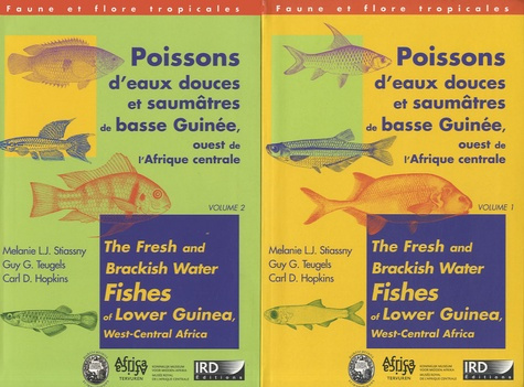 Poissons d'eaux douces et saumâtres de basse Guinée, ouest de l'Afrique centrale. 2 volumes, édition