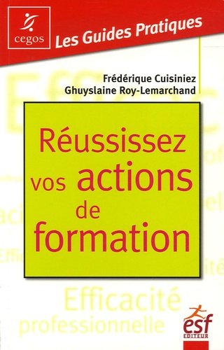 Réussissez vos actions de formation