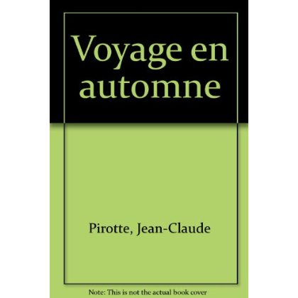 Un voyage en automne