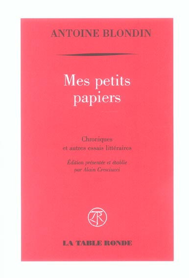 Mes petits papiers