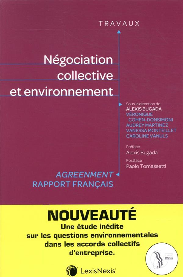 Négociation collective et environnement. Agreenment - Rapport français