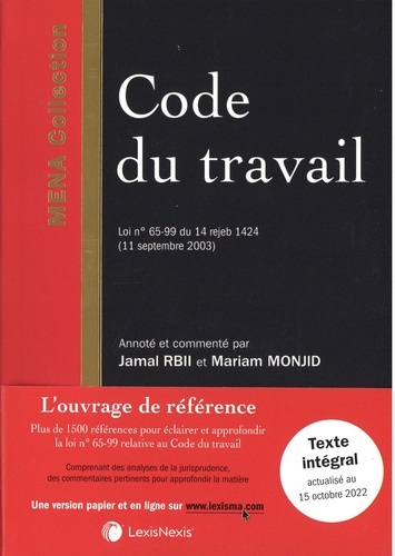 Code du travail. Edition 2023