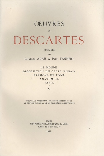 OEUVRES COMPLETES T XI