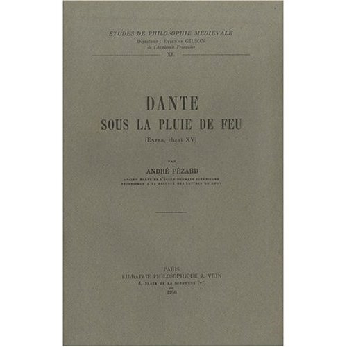 DANTE SOUS LA PLUIE DE FEU (ENFER, CHANT XV)