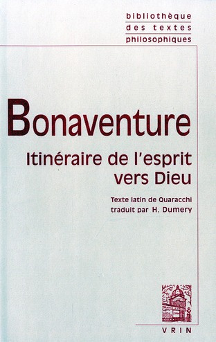 ITINERAIRE DE L'ESPRIT VERS DIEU TEXTE DE QUARACCHI