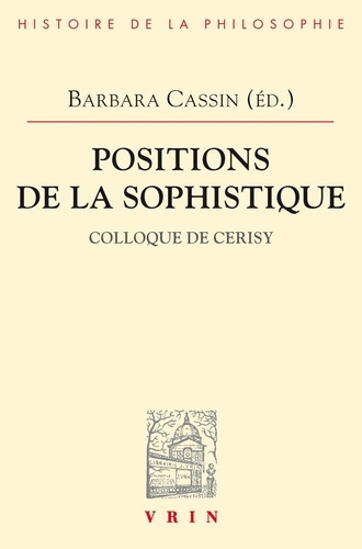POSITIONS DE LA SOPHISTIQUE