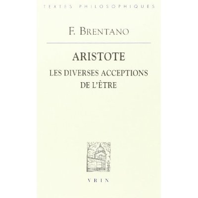 ARISTOTE, LES SIGNIFICATIONS DE L'ETRE