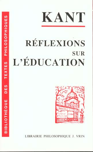 REFLEXIONS SUR L'EDUCATION