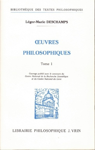OEUVRES PHILOSOPHIQUES (2 VOL)